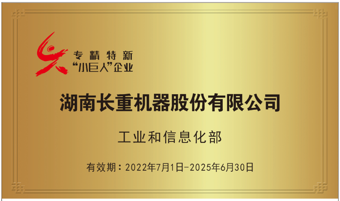 國(guó)家專精特新“小巨人”企業(yè)